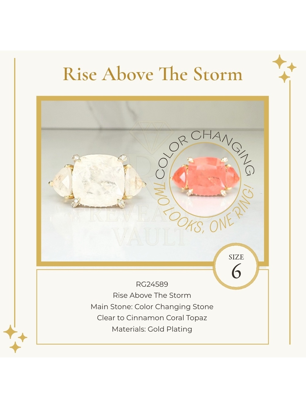 Rise Above The Storm - Size 6 - Mental Health 2025